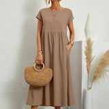 Hazel - rochie midi cu buzunare — imagine 14