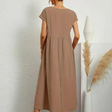 Hazel - rochie midi cu buzunare — imagine 16