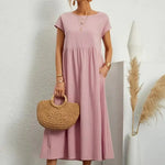 Hazel - rochie midi cu buzunare — imagine 17