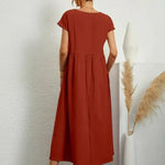 Hazel - rochie midi cu buzunare — imagine 22