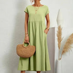 Hazel - rochie midi cu buzunare — imagine 23