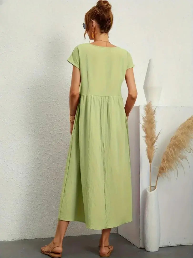 Hazel - rochie midi cu buzunare — imagine 25