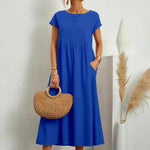 Hazel - rochie midi cu buzunare — imagine 26