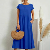 Hazel - rochie midi cu buzunare — imagine 26