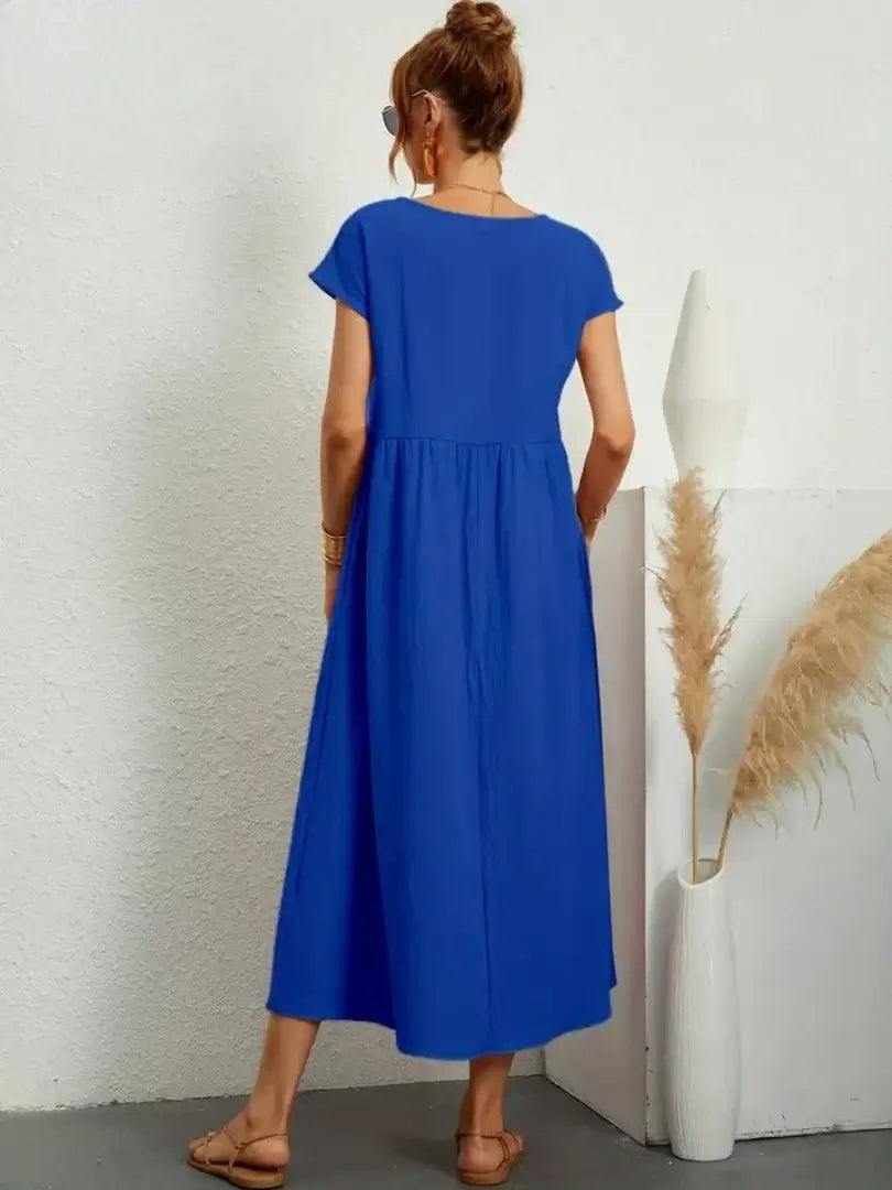 Hazel - rochie midi cu buzunare — imagine 28