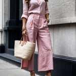 Holly - un set roz, casual și elegant — imagine 2