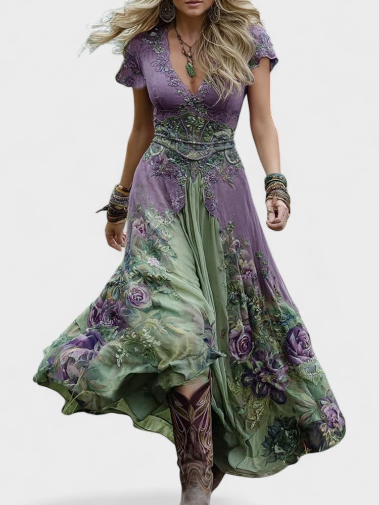 Rochie Holly cu imprimeu floral — imagine 1