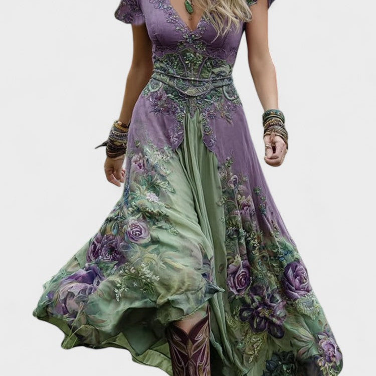 Rochie Holly cu imprimeu floral — imagine 1