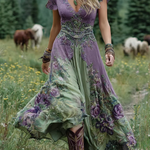 Rochie Holly cu imprimeu floral — imagine 2
