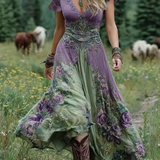 Rochie Holly cu imprimeu floral — imagine 2