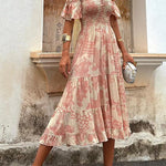 Isabella - rochie midi cu umerii goi — imagine 3