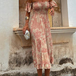 Isabella - rochie midi cu umerii goi — imagine 6