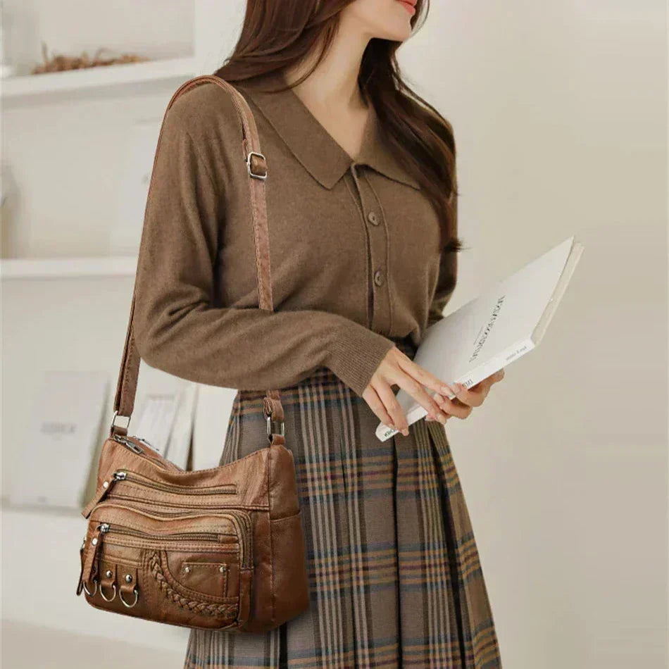 Ivy - o geantă crossbody multistrat atemporală — imagine 7