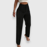 Ivy - pantaloni de damă cu talie înaltă — imagine 2