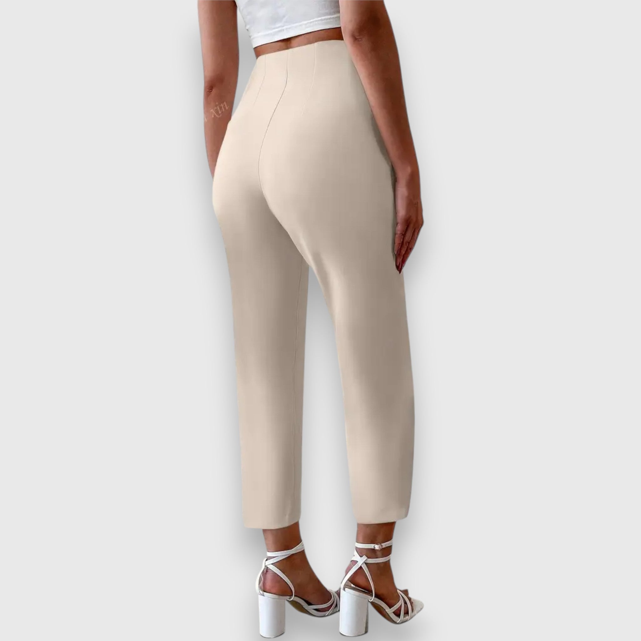 Ivy - pantaloni de damă cu talie înaltă — imagine 3