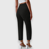 Ivy - pantaloni de damă cu talie înaltă — imagine 4