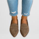 Ivy - mocasini din piele întoarsă — imagine 1