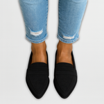 Ivy - mocasini din piele întoarsă — imagine 2