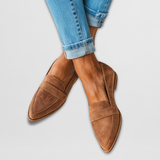 Ivy - mocasini din piele întoarsă — imagine 3