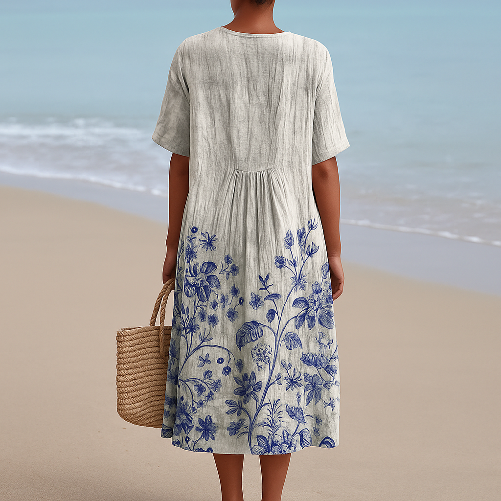 Jade - rochie cu model de porțelan — imagine 2