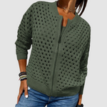 Cardigan tricotat premium Jade — imagine 3