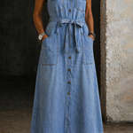 Jamie - rochie din denim — imagine 2