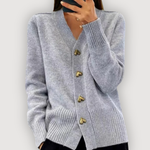 Cardigan Jamie cu nasturi în formă de inimă — imagine 1