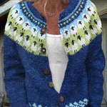 Janet - Cardigan islandez retro — imagine 2