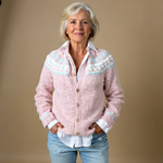 Janine - cardigan islandez retro — imagine 1