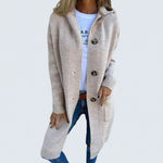 Jenna - cardigan confortabil cu glugă — imagine 1