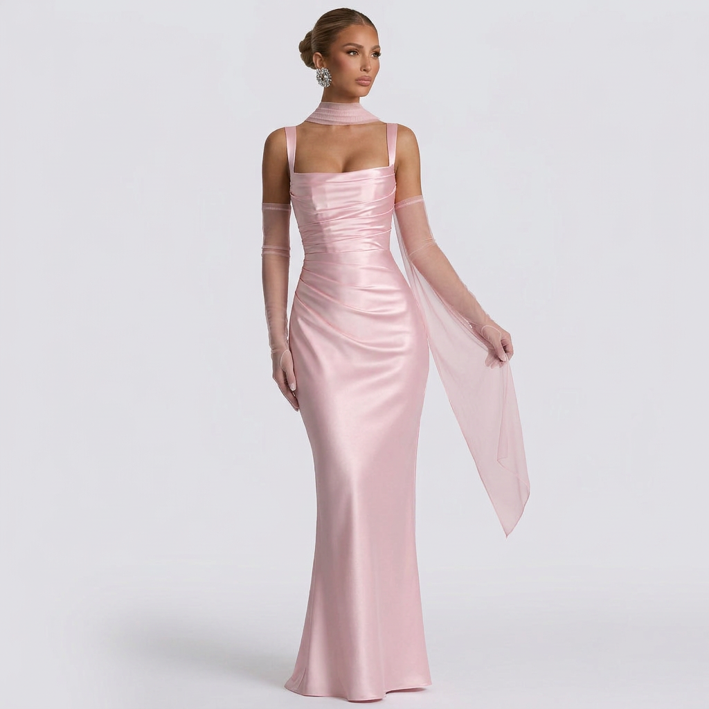 Jennifer - rochie maxi elegantă — imagine 4