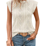 Jennifer - tricou elegant din tricot ușor pentru femei — imagine 3