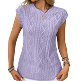 Jennifer - tricou elegant din tricot ușor pentru femei — imagine 6