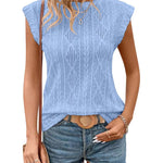 Jennifer - tricou elegant din tricot ușor pentru femei — imagine 7