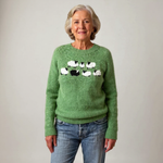 Jennifer - Pulover retro tricotat — imagine 2