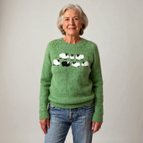 Jennifer - Pulover retro tricotat — imagine 2