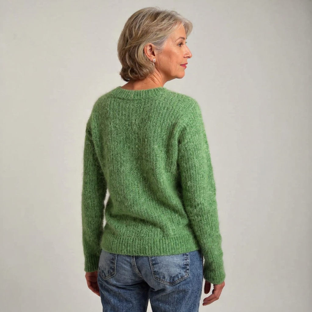 Jennifer - Pulover retro tricotat — imagine 3