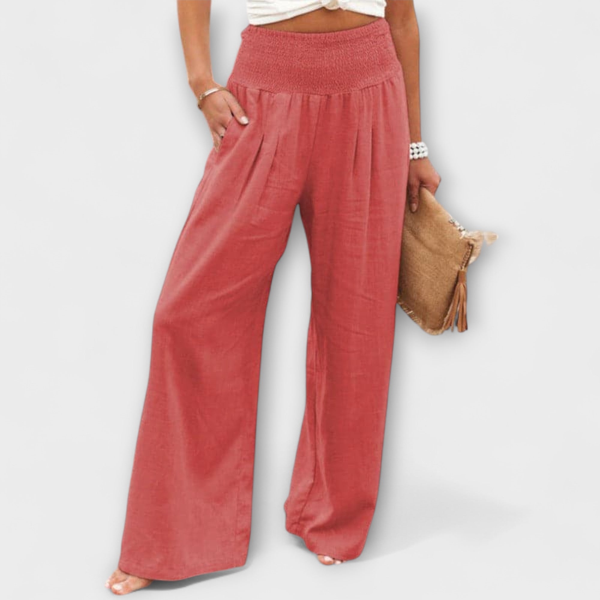 Jillian - pantaloni largi casual — imagine 2