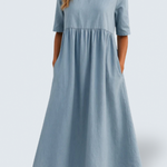 Jillian - rochie vaporoasă din bumbac — imagine 1