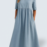 Jillian - rochie vaporoasă din bumbac — imagine 1
