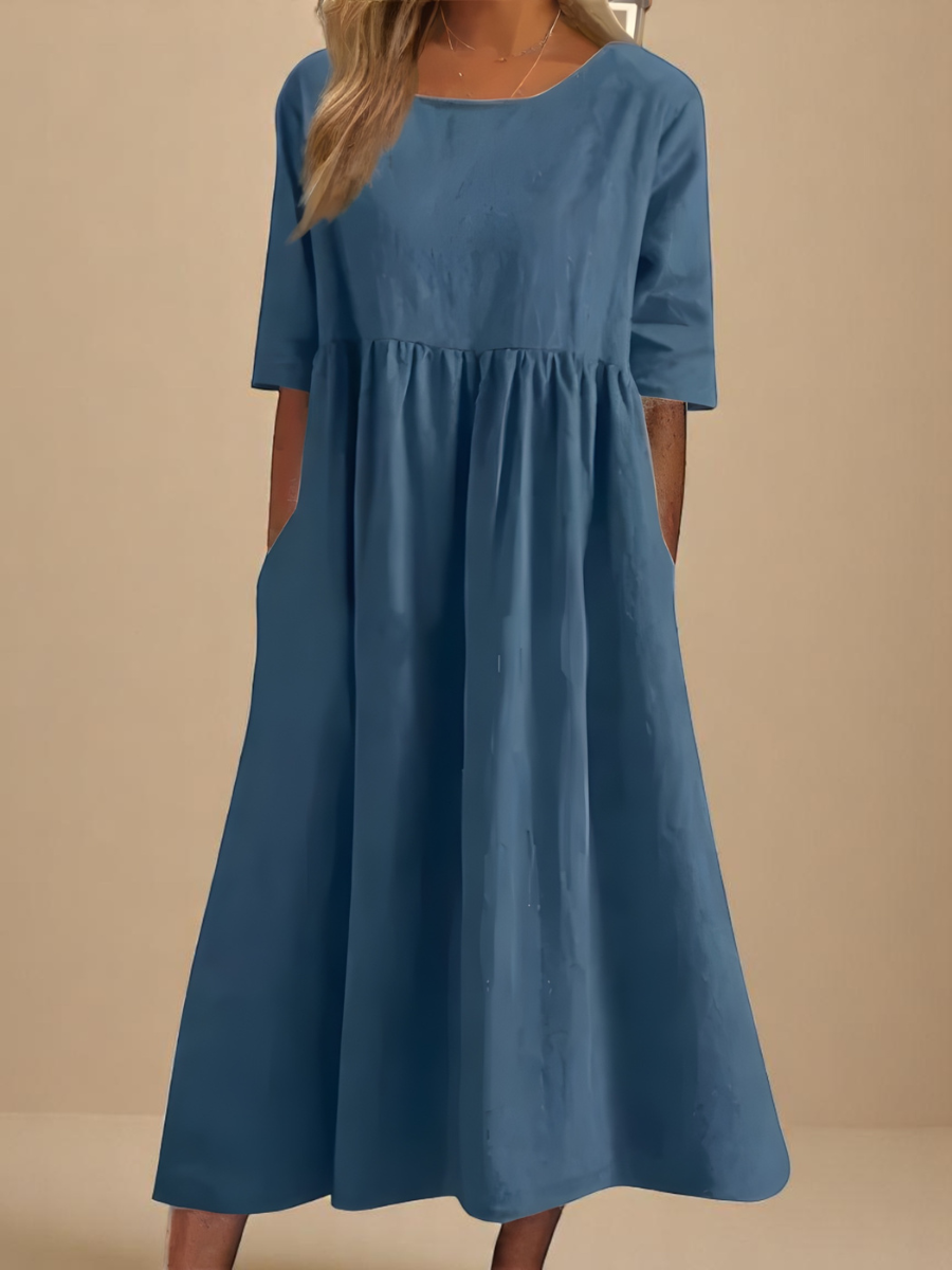 Jillian - rochie vaporoasă din bumbac — imagine 2