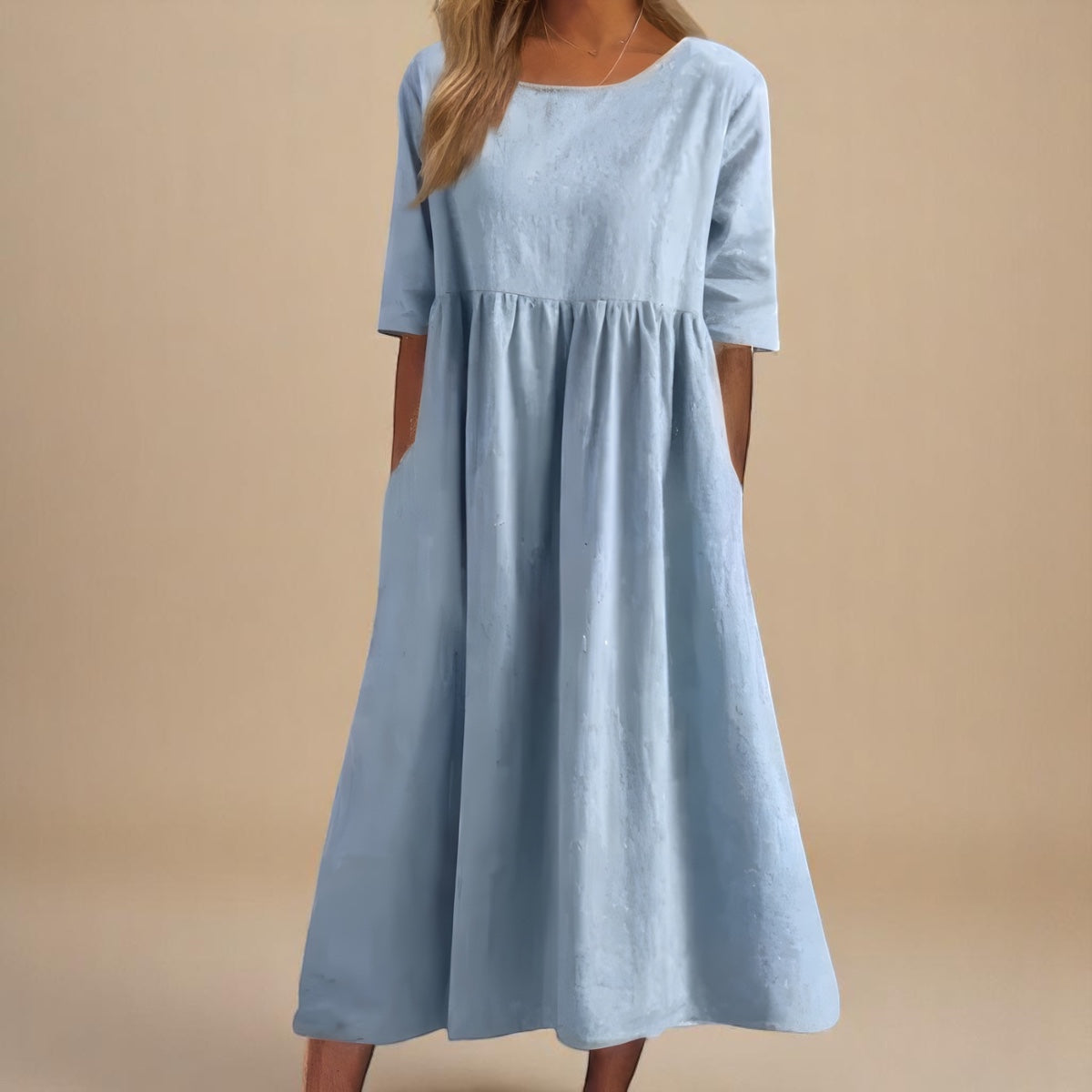 Jillian - rochie vaporoasă din bumbac — imagine 6