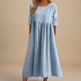 Jillian - rochie vaporoasă din bumbac — imagine 6