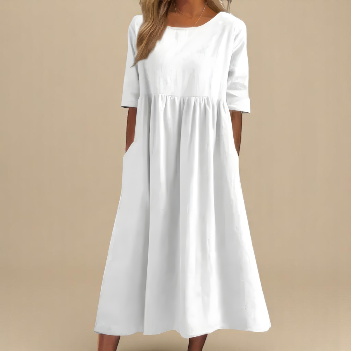 Jillian - rochie vaporoasă din bumbac — imagine 7