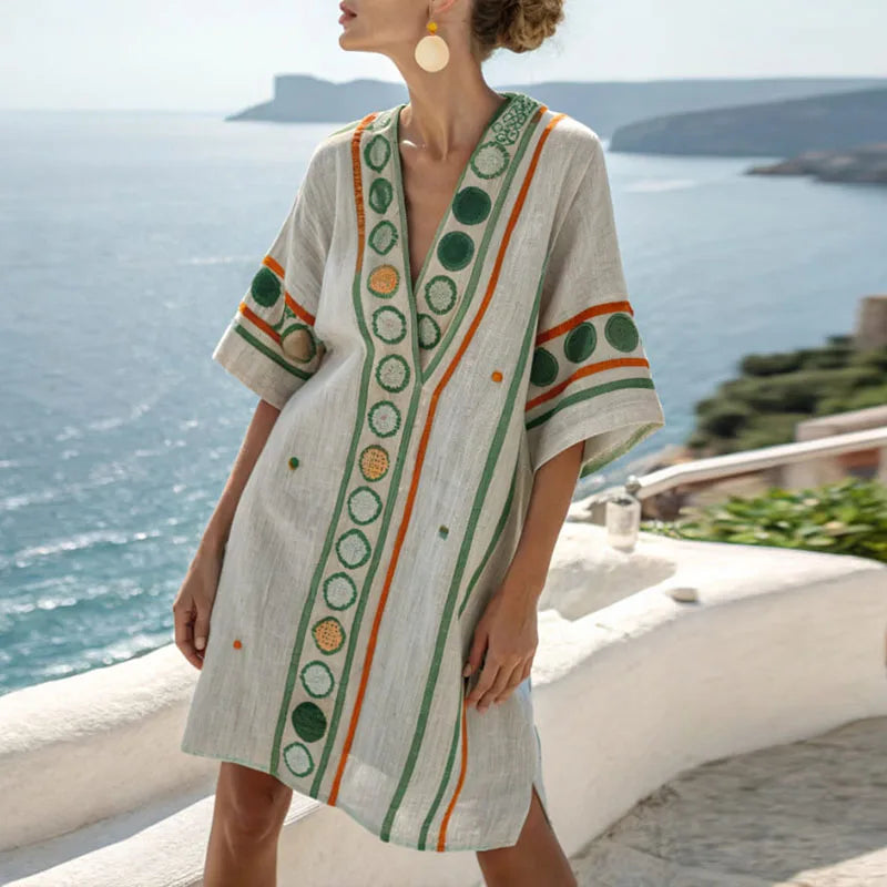 Joanna - o rochie de plajă elegantă și versatilă pentru un look de vară perfect — imagine 1