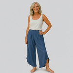 Josie - Pantaloni de in din bumbac — imagine 2