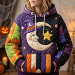 Hanorac - Model de quilt de Halloween la miezul nopții — imagine 1