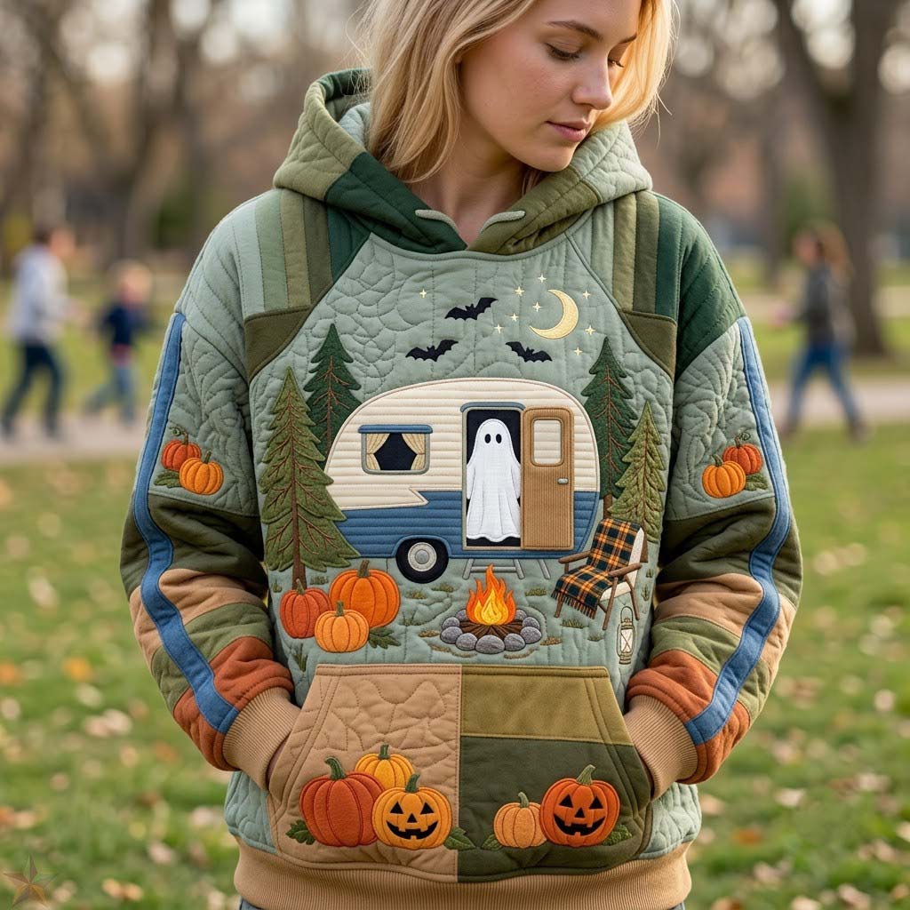 Hanorac - Spirit de camping înfricoșător — imagine 1
