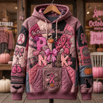Hanorac - Pink October Magic — imagine 1