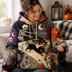 Hanorac - Dachshund cu model schelet — imagine 1